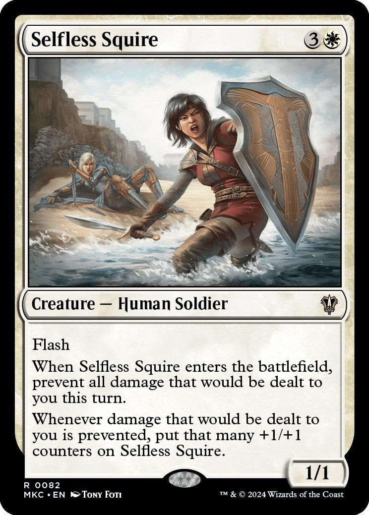 Image for Selfless Squire (82) (Commander: Murders at Karlov Manor) - Magic: The Gathering