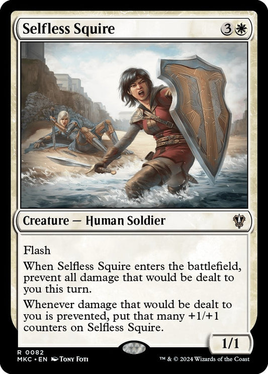 Image for Selfless Squire (82) (Commander: Murders at Karlov Manor) - Magic: The Gathering