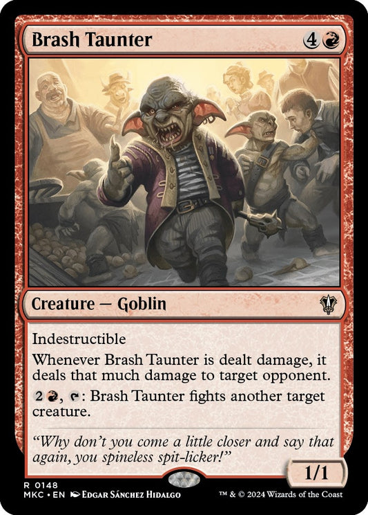 Image for Brash Taunter (148) (Commander: Murders at Karlov Manor) - Magic: The Gathering