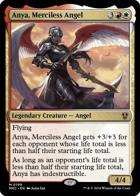 Image for Anya, Merciless Angel (199) (Commander: Murders at Karlov Manor) - Magic: The Gathering