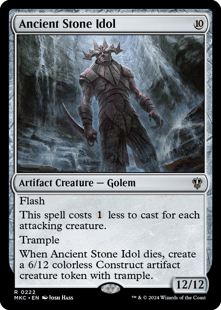 Image for Ancient Stone Idol (222) (Commander: Murders at Karlov Manor) - Magic: The Gathering