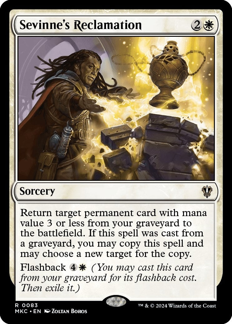Image for Sevinne's Reclamation (83) (Commander: Murders at Karlov Manor) - Magic: The Gathering