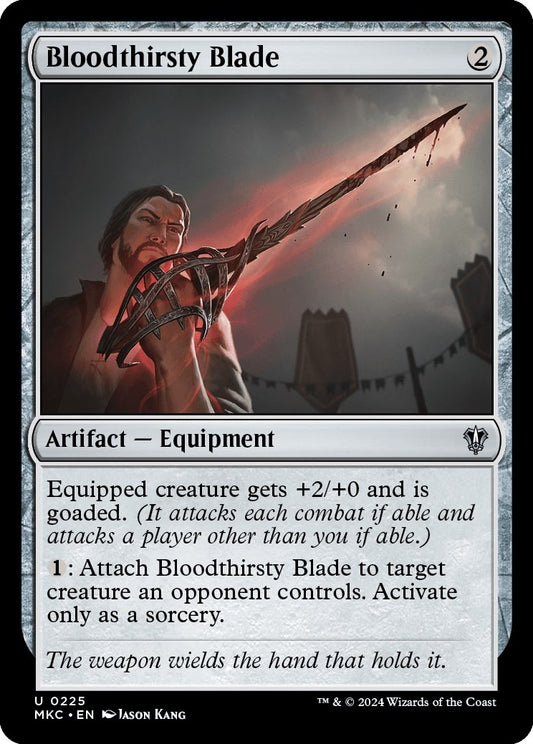 Image for Bloodthirsty Blade (225) (Commander: Murders at Karlov Manor) - Magic: The Gathering