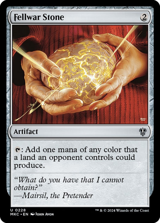Image for Fellwar Stone (228) (Commander: Murders at Karlov Manor) - Magic: The Gathering