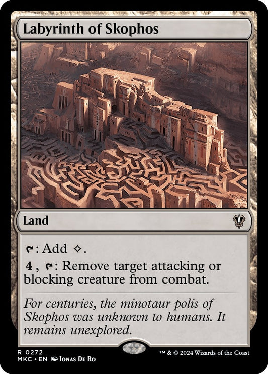 Image for Labyrinth of Skophos (272) (Commander: Murders at Karlov Manor) - Magic: The Gathering