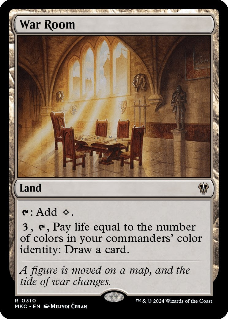 Image for War Room (310) (Commander: Murders at Karlov Manor) - Magic: The Gathering