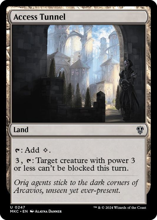 Image for Access Tunnel (247) (Commander: Murders at Karlov Manor) - Magic: The Gathering