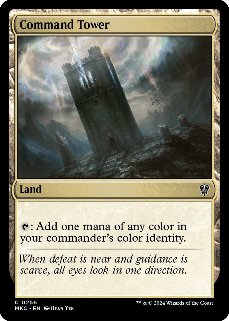 Image for Command Tower (256) (Commander: Murders at Karlov Manor) - Magic: The Gathering