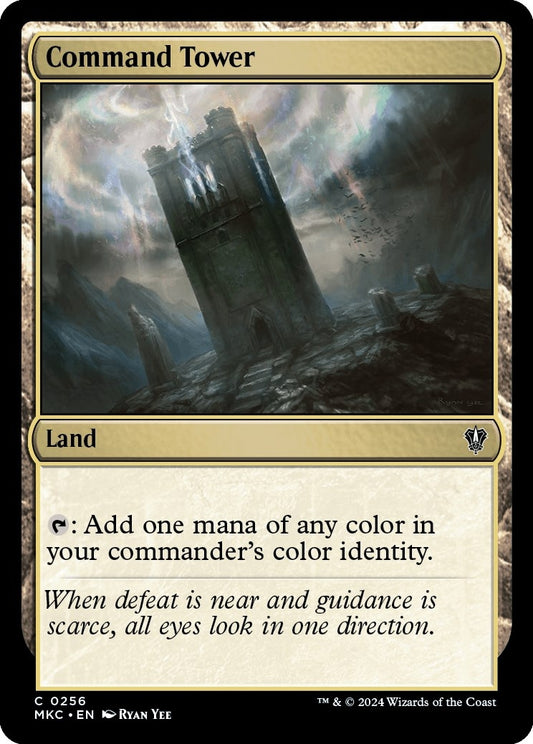 Image for Command Tower (256) (Commander: Murders at Karlov Manor) - Magic: The Gathering