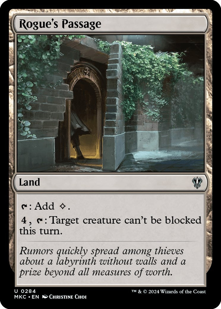 Image for Rogue's Passage (284) (Commander: Murders at Karlov Manor) - Magic: The Gathering