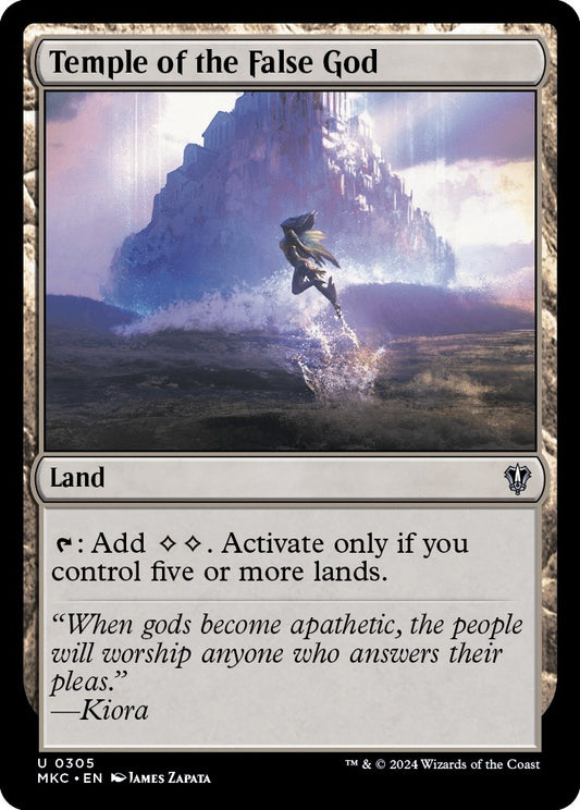 Image for Temple of the False God (305) (Commander: Murders at Karlov Manor) - Magic: The Gathering