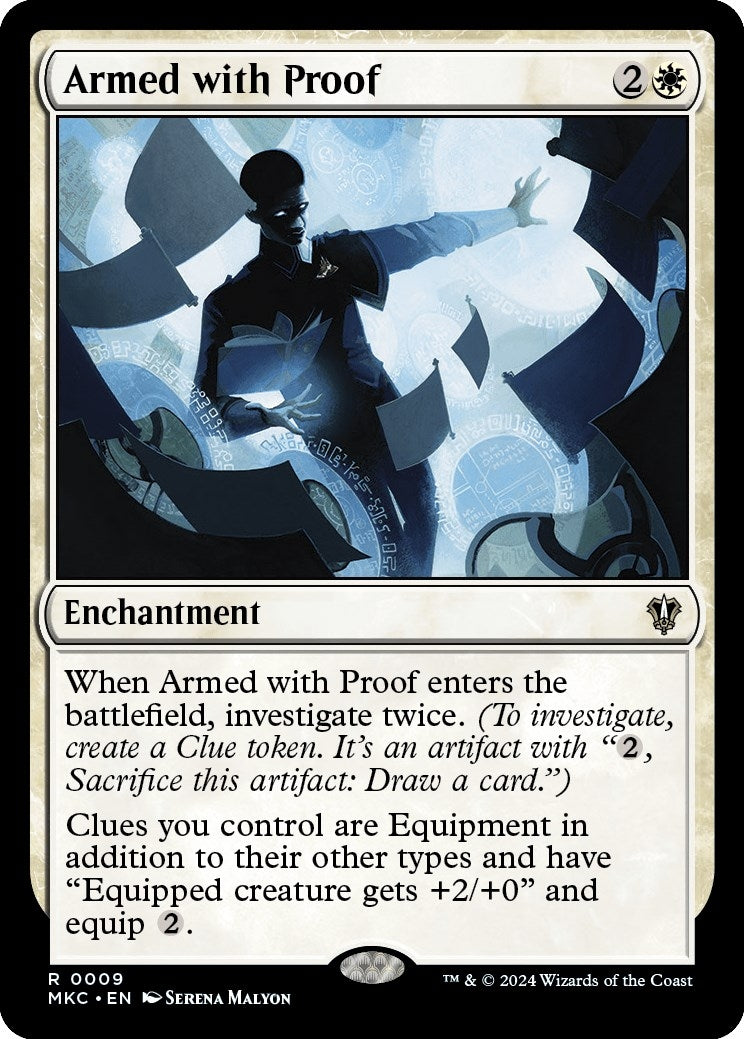 Image for Armed with Proof (9) (Commander: Murders at Karlov Manor) - Magic: The Gathering