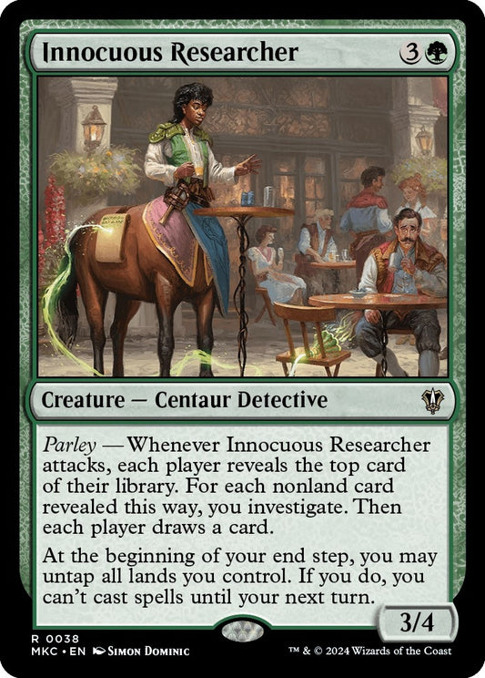 Image for Innocuous Researcher (38) (Commander: Murders at Karlov Manor) - Magic: The Gathering