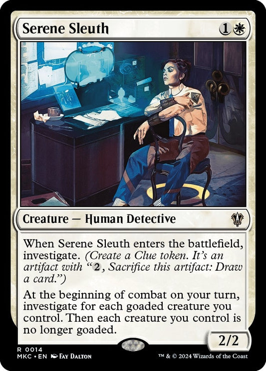 Image for Serene Sleuth (14) (Commander: Murders at Karlov Manor) - Magic: The Gathering