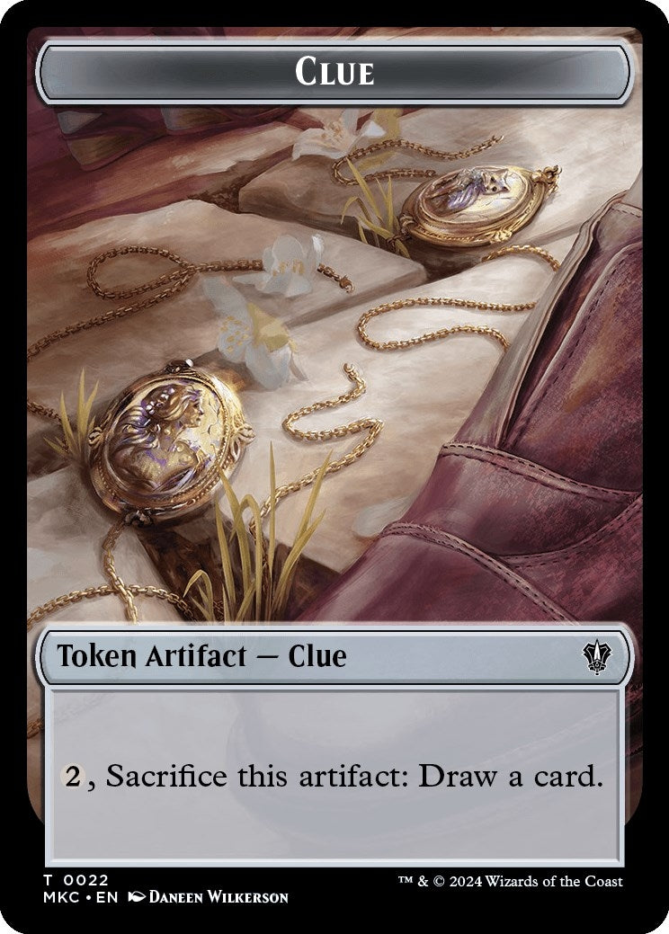 Image for Clue // Food Double-Sided Token (22 // 24) (Commander: Murders at Karlov Manor) - Magic: The Gathering