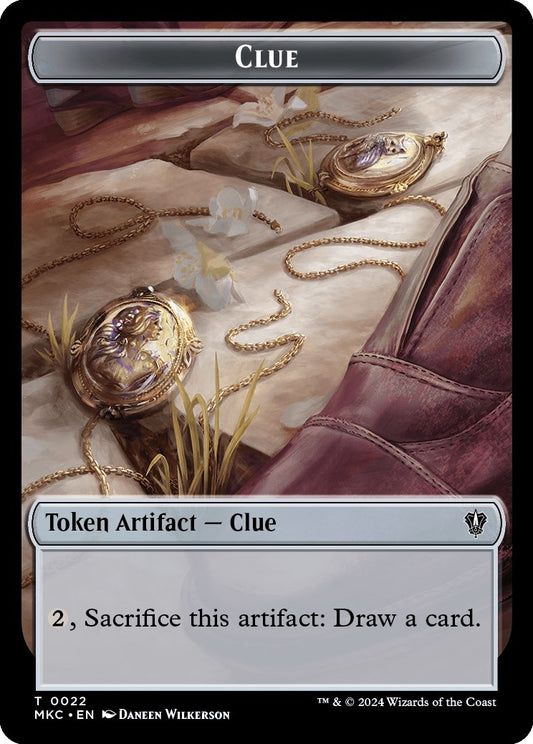 Image for Clue // Food Double-Sided Token (22 // 24) (Commander: Murders at Karlov Manor) - Magic: The Gathering