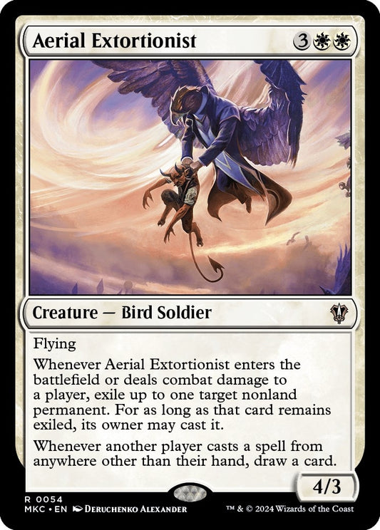 Image for Aerial Extortionist (54) (Commander: Murders at Karlov Manor) - Magic: The Gathering