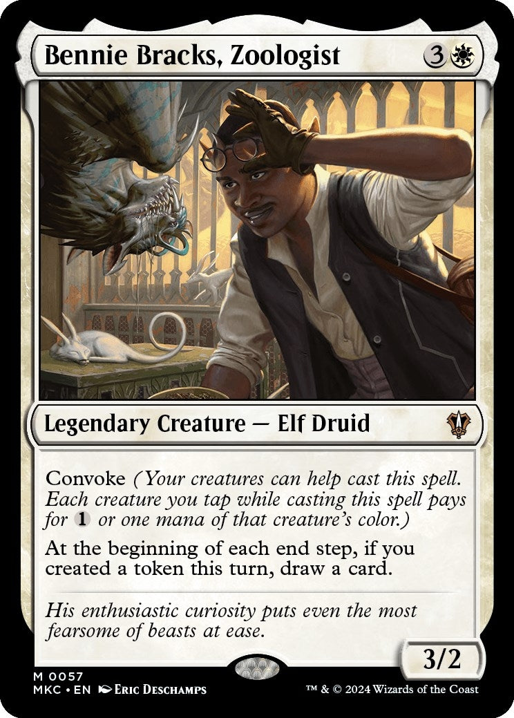 Image for Bennie Bracks, Zoologist (57) (Commander: Murders at Karlov Manor) - Magic: The Gathering