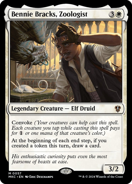 Image for Bennie Bracks, Zoologist (57) (Commander: Murders at Karlov Manor) - Magic: The Gathering