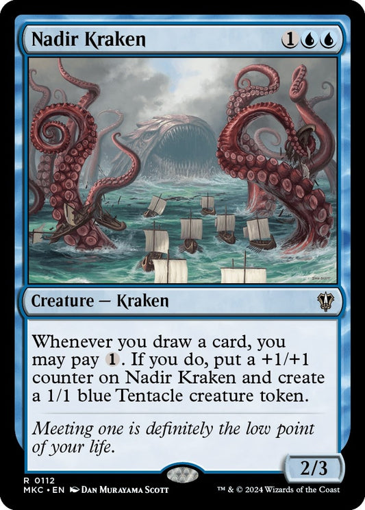 Image for Nadir Kraken (112) (Commander: Murders at Karlov Manor) - Magic: The Gathering