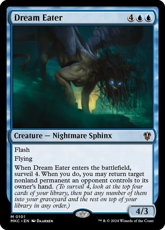 Image for Dream Eater (101) (Commander: Murders at Karlov Manor) - Magic: The Gathering