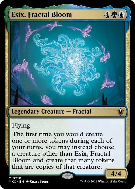 Image for Esix, Fractal Bloom (210) (Commander: Murders at Karlov Manor) - Magic: The Gathering