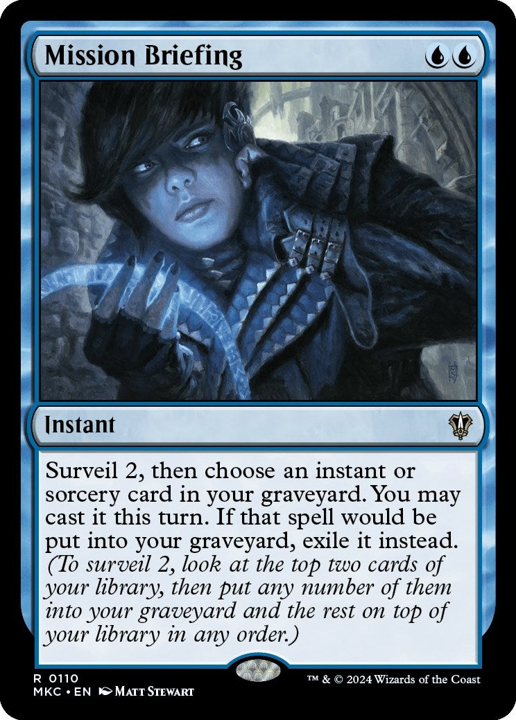Image for Mission Briefing (110) (Commander: Murders at Karlov Manor) - Magic: The Gathering