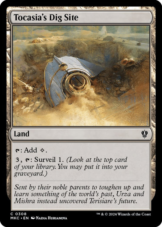 Image for Tocasia's Dig Site (308) (Commander: Murders at Karlov Manor) - Magic: The Gathering