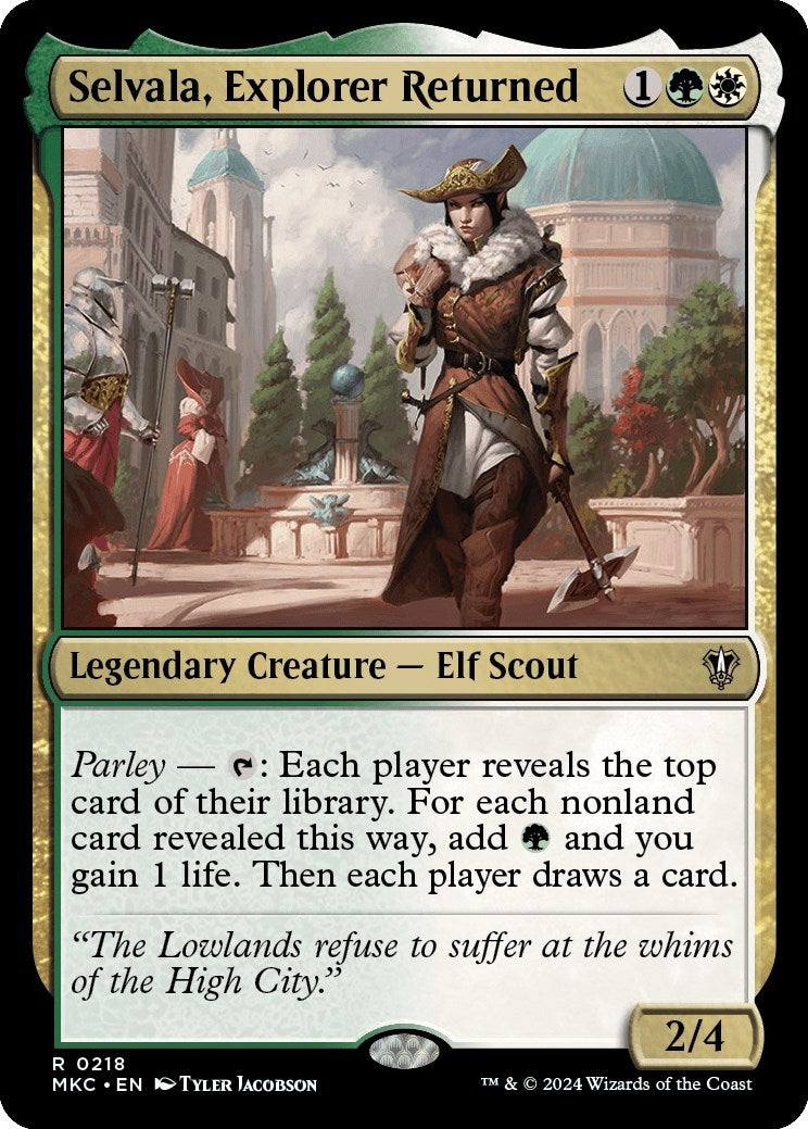 Image for Selvala, Explorer Returned (218) (Commander: Murders at Karlov Manor) - Magic: The Gathering