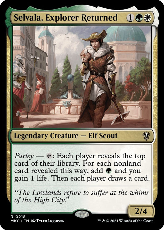 Image for Selvala, Explorer Returned (218) (Commander: Murders at Karlov Manor) - Magic: The Gathering