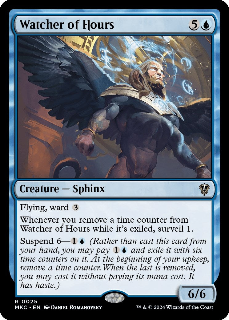 Image for Watcher of Hours (25) (Commander: Murders at Karlov Manor) - Magic: The Gathering