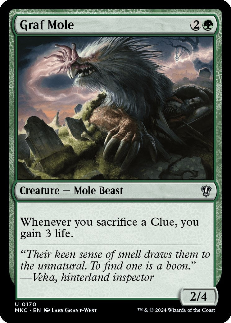 Image for Graf Mole (170) (Commander: Murders at Karlov Manor) - Magic: The Gathering