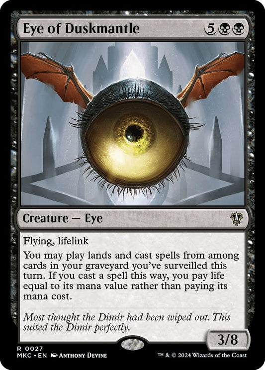 Image for Eye of Duskmantle (27) (Commander: Murders at Karlov Manor) - Magic: The Gathering