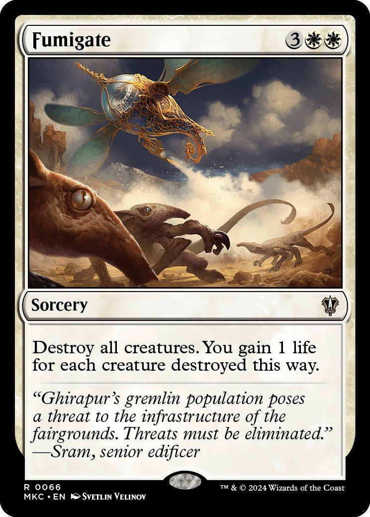 Image for Fumigate (66) (Commander: Murders at Karlov Manor) - Magic: The Gathering