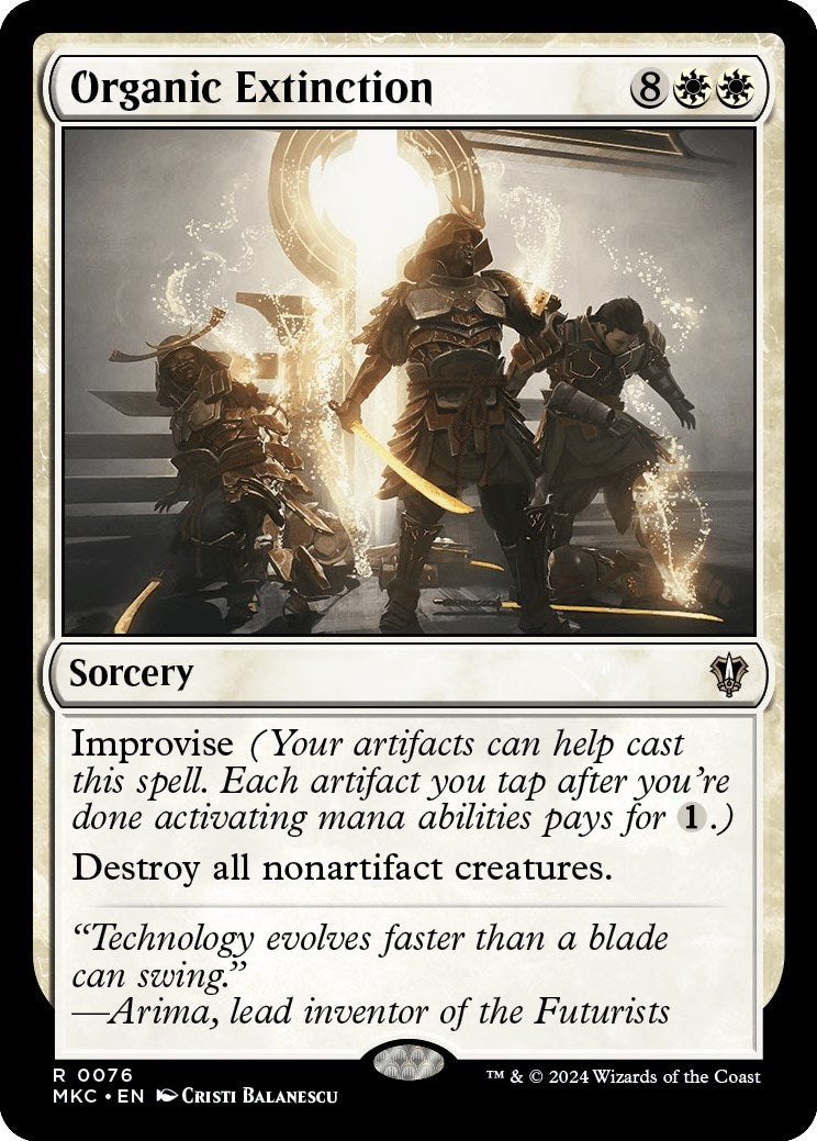Image for Organic Extinction (76) (Commander: Murders at Karlov Manor) - Magic: The Gathering