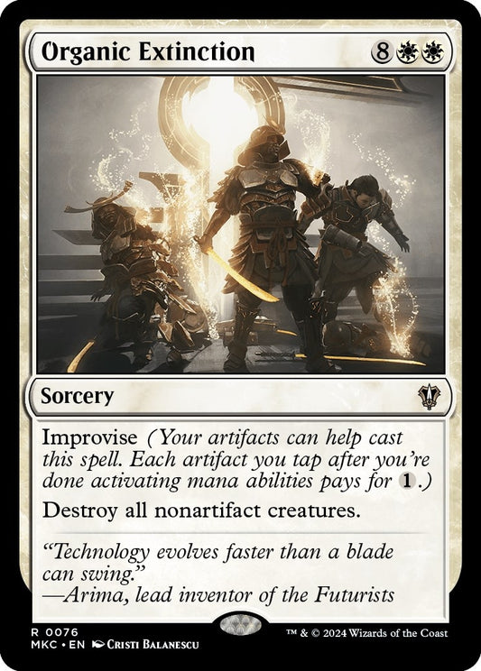 Image for Organic Extinction (76) (Commander: Murders at Karlov Manor) - Magic: The Gathering