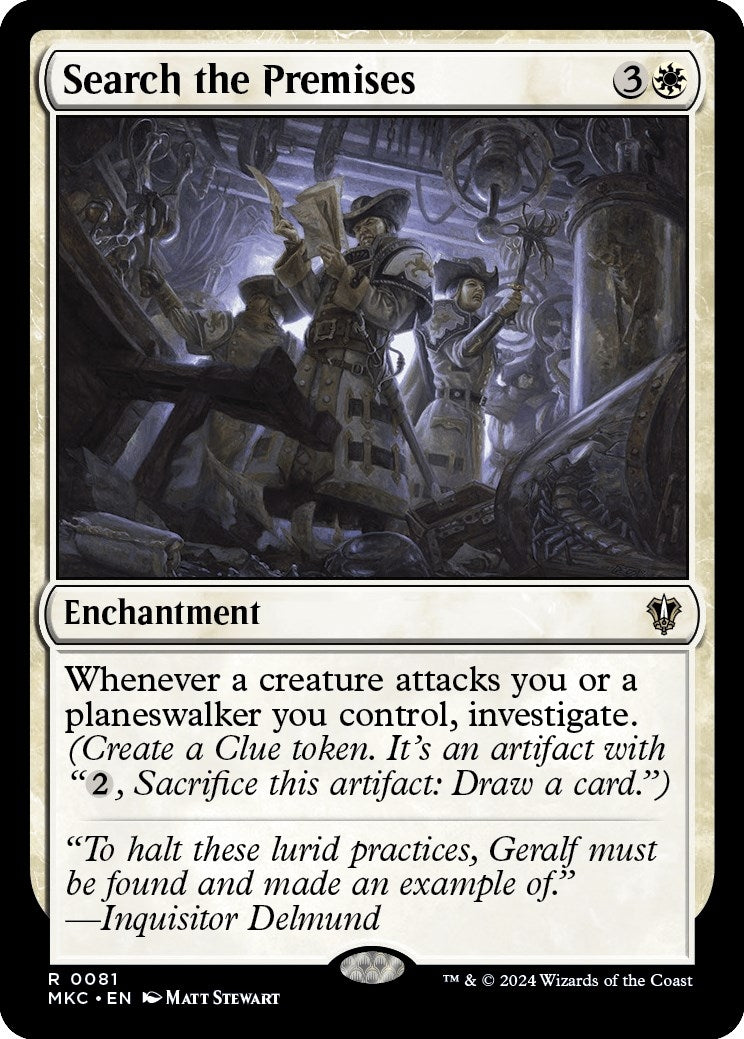 Image for Search the Premises (81) (Commander: Murders at Karlov Manor) - Magic: The Gathering