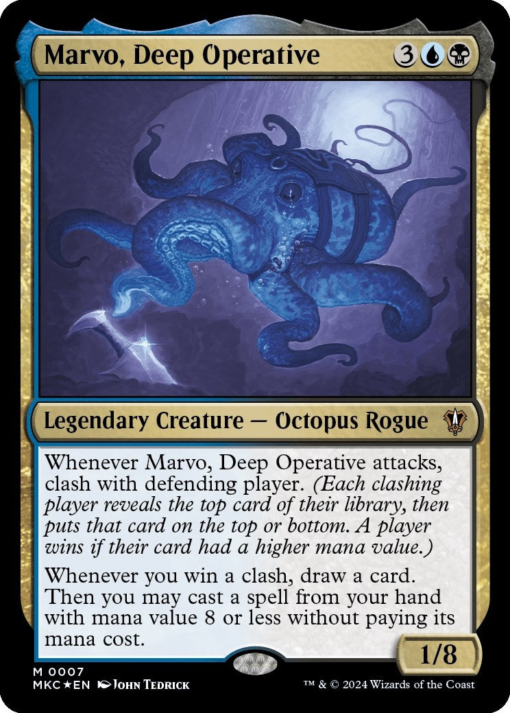 Image for Marvo, Deep Operative (7) (Commander: Murders at Karlov Manor) - Magic: The Gathering