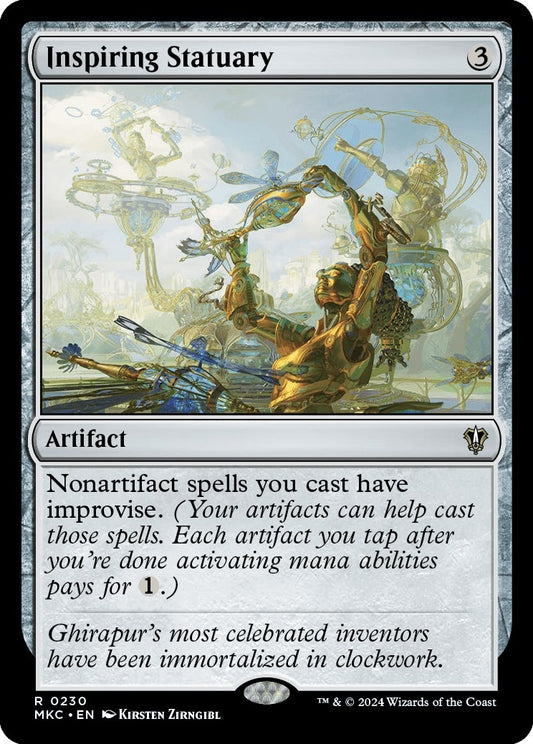 Image for Inspiring Statuary (230) (Commander: Murders at Karlov Manor) - Magic: The Gathering