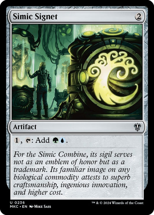 Image for Simic Signet (236) (Commander: Murders at Karlov Manor) - Magic: The Gathering