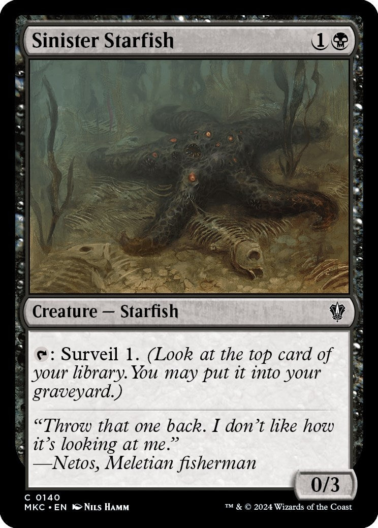 Image for Sinister Starfish (140) (Commander: Murders at Karlov Manor) - Magic: The Gathering