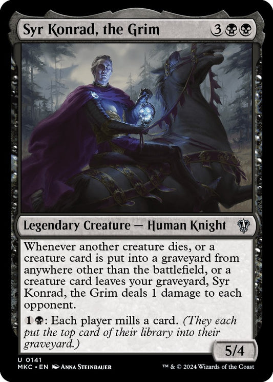 Image for Syr Konrad, the Grim (141) (Commander: Murders at Karlov Manor) - Magic: The Gathering