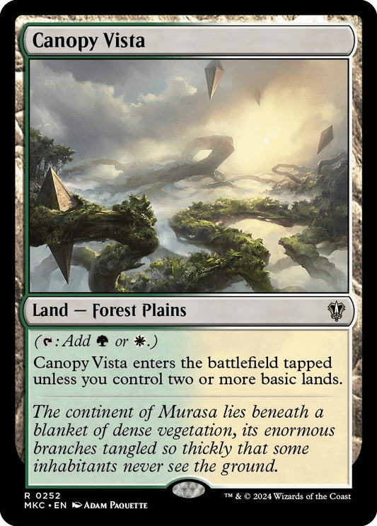 Image for Canopy Vista (252) (Commander: Murders at Karlov Manor) - Magic: The Gathering