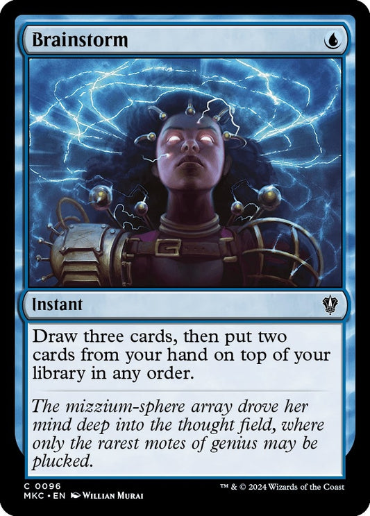 Image for Brainstorm (96) (Commander: Murders at Karlov Manor) - Magic: The Gathering