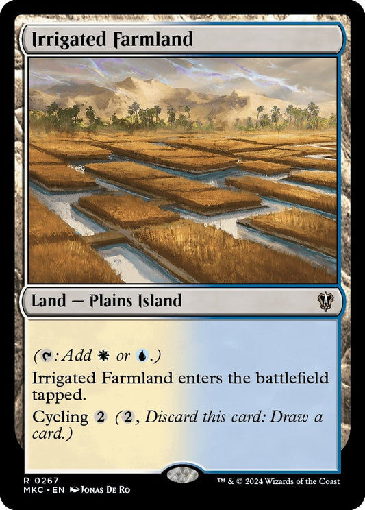 Image for Irrigated Farmland (267) (Commander: Murders at Karlov Manor) - Magic: The Gathering