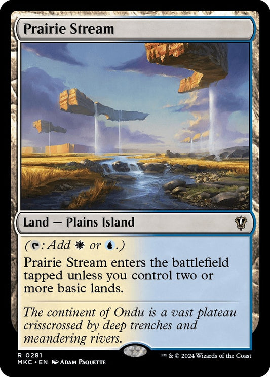Image for Prairie Stream (281) (Commander: Murders at Karlov Manor) - Magic: The Gathering
