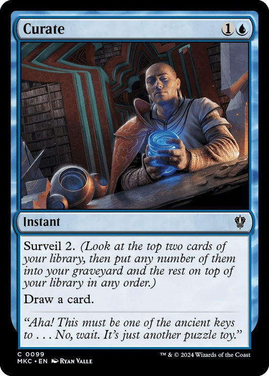 Image for Curate (99) (Commander: Murders at Karlov Manor) - Magic: The Gathering