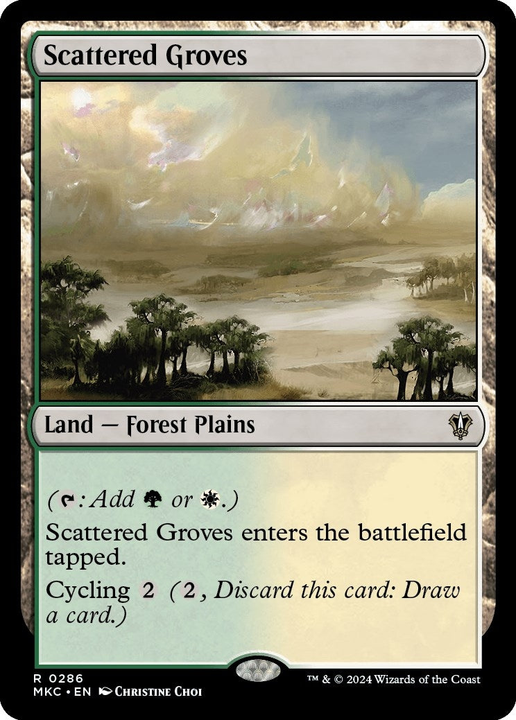 Image for Scattered Groves (286) (Commander: Murders at Karlov Manor) - Magic: The Gathering
