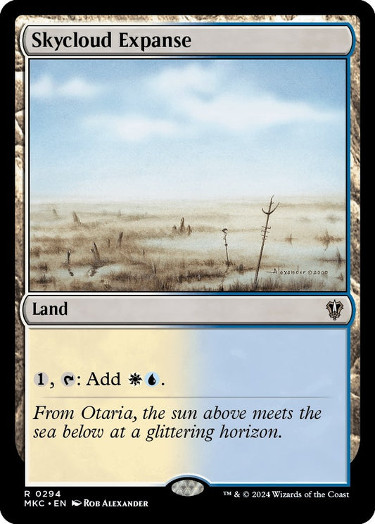 Image for Skycloud Expanse (294) (Commander: Murders at Karlov Manor) - Magic: The Gathering