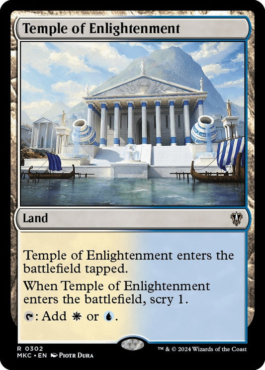 Image for Temple of Enlightenment (302) (Commander: Murders at Karlov Manor) - Magic: The Gathering
